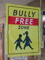 Se�al anti bulling. Foto: Eddie S