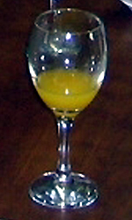 copa de zumo